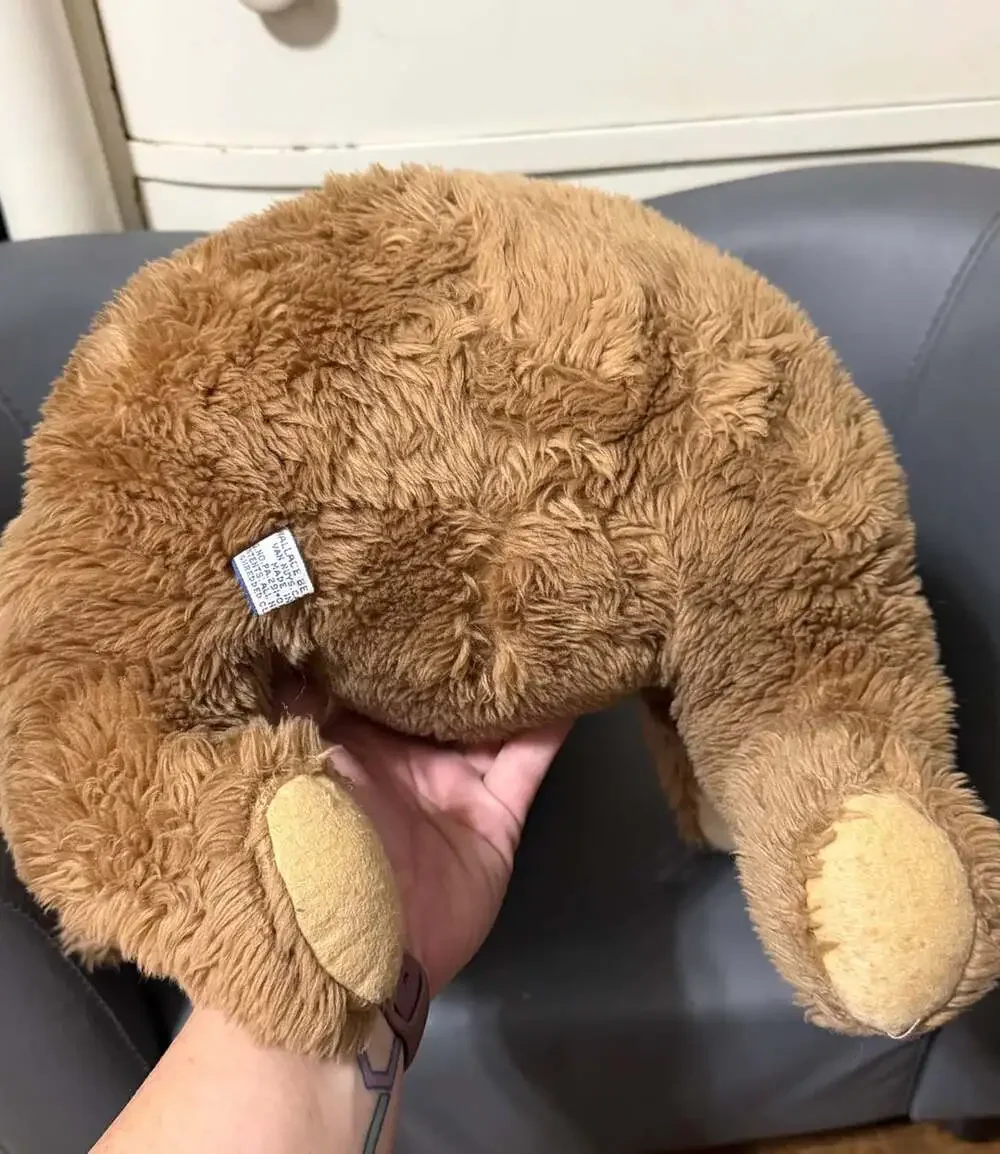 Wallace Berrie Bertram Plush Teddy Bear Brown Stuffed Animal Vintage